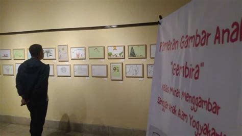 Karya Anak Gembira Dipamerkan Di Kumpeni Art Space Yogyakarta