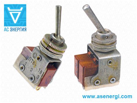 Тумблер ПТ2, ПТ3, ПТ6, ПТ8, ПТ26, ПТ57 – AS ENERGI