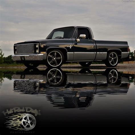 Slammed Silverado Squarebody C Chevy Hot Rat Street Rod Hotrod Patina