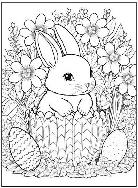 Easter Bunny Colouring Bunny Coloring Pages Detailed Coloring Pages