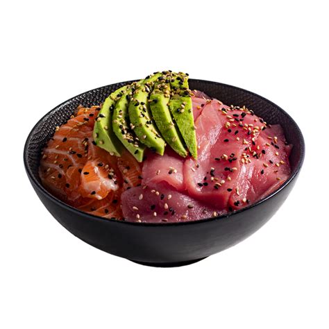 Chirashi Thon Saumon Avocat Sushi K Neuville sur Saône