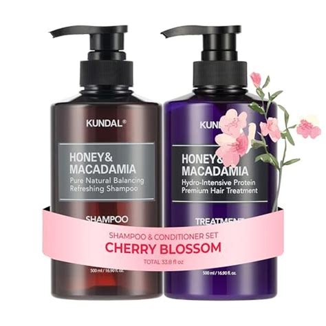 Shampoo E Condicionador Coreano - Conjunto de Shampoo e condicionador coreano KUNDAL [Sakura] Qualidade ...