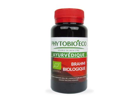 Brahmi Bio Bacopa Monnieri Gélules Phytobio eco La Vie