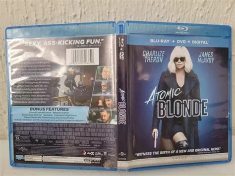 Atomic Blonde Atomica Blu Ray Importado Meses Sin Intereses