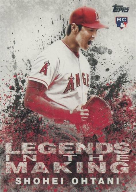 2018 Topps Update Legends In The Making Shohei Ohtani LITM21 Baseball