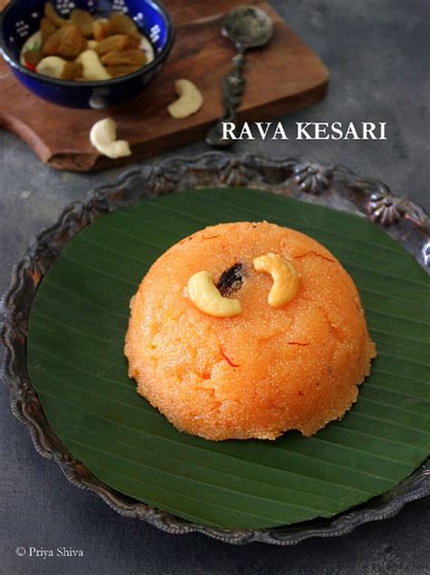 Rava Kesari Recipe Priya Kitchenette