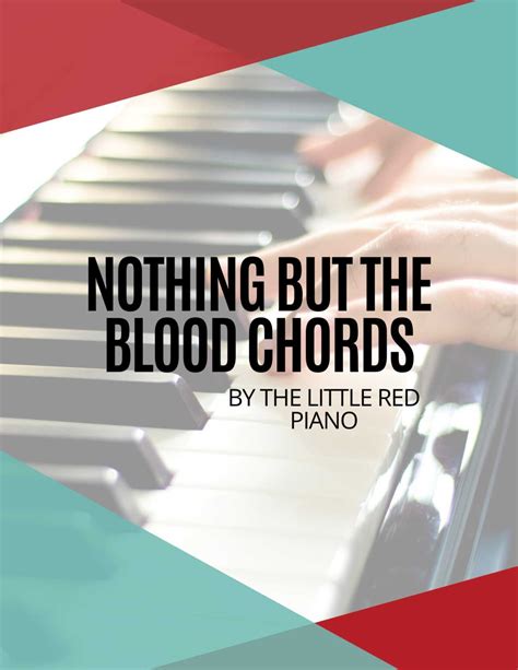 Nothing But The Blood Chords Pdf In Keys