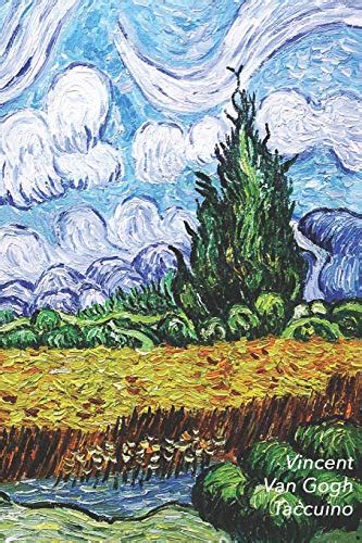 Vincent Van Gogh Taccuino Campo Di Grano Con Cipressi Ideale Per La