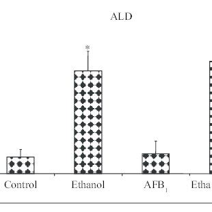 Effects Of Ethanol Aflatoxin B 1 AFB 1 And Their Co Exposure On