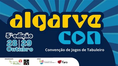 Algarve Con 2023 Falta 1 mês para a 5ª edição da convenção de jogos