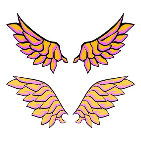 Premium Vector Wings Cartoon Cute Illustration Art