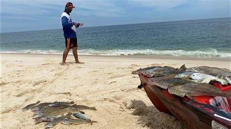 Usamos Anz Is Nessa Pescaria De Praia E Pegamos Uma Quantidade De