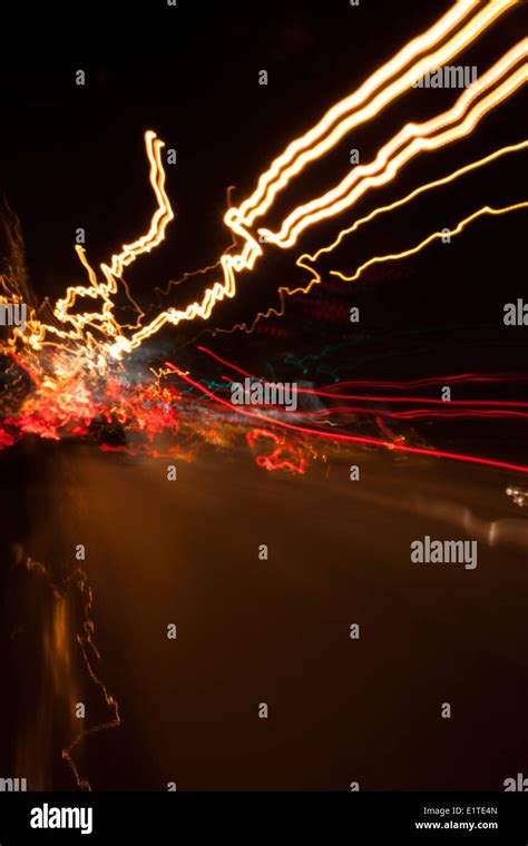 Street Long Exposure Shoot Stock Photo Alamy