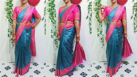 Step By Step Saree Draping For Beginners 3 Ways To Make Perfect Pallu