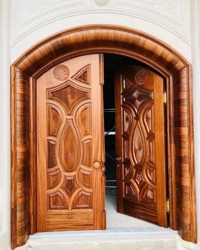 Exterior Teak Wood Carving Main Door For Home Inch At Rs