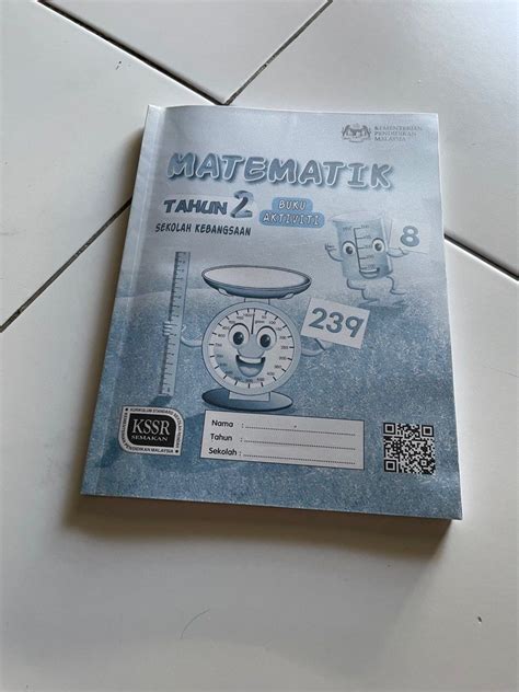 Buku Aktiviti Matematik Tahun 2 Hobbies And Toys Books And Magazines