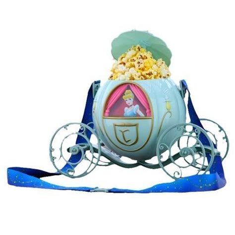 Disney Parks Cinderella S Coach Carriage Souvenir Popcorn Bucket