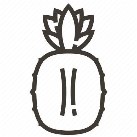 Diet Food Fruits Health Pineapple Tropical Icon Download On Iconfinder