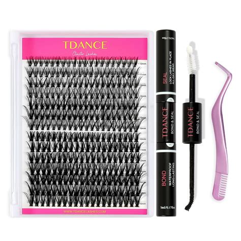 Amazon TDANCE DIY Lash Extension Kit 280 PCS Cluster Lashes Kit