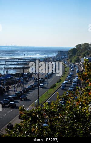 Car parking on the seafront at Southend on Sea in Essex. Photo by ...