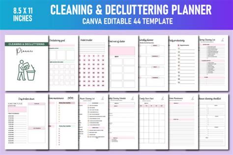 100 Editable Canva Planners Templates Graphic By Lavlu Creative Zone