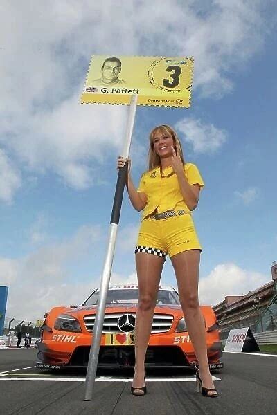 Dtm Grid Girl Dtm Rd Nurburgring Germany Our Beautiful Pictures