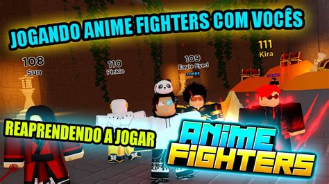 ♜anime Fighters Simulator♜ajudando E Jogando Com VocÊs🎮ao Vivo🎮