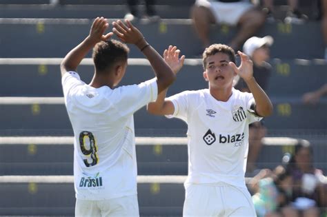 Santos Fc Vence S O Caetano E Termina Primeira Fase Da Paulista Cup Sub