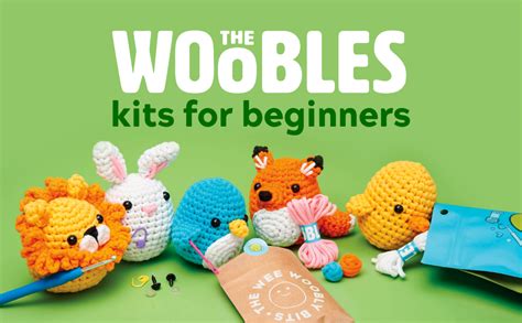 Amazon The Woobles Beginners Crochet Kit With Easy Peasy Yarn