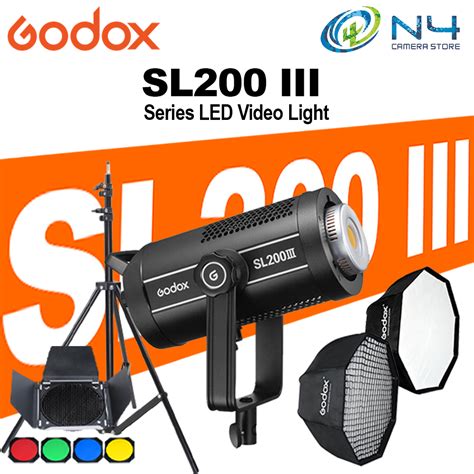 Godox SL200III 200W 5600K White Version LED Video Light Bowens Mount