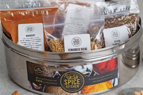 Spice Kitchen Spice Tins Just