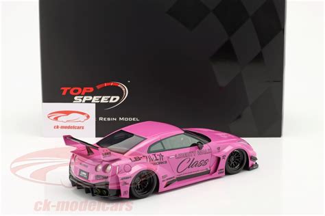 True Scale Nissan Gt Rr R Lbwk Class Roze Ts Model Auto