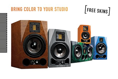 Adam Audio Bring Color To Your Studio With Free Ax Skins