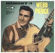 Webb Pierce Discography Vinyl LPs