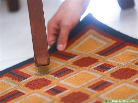 How To Clean A Rug Steps With Pictures Wikihow