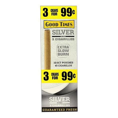 Good Times Foil Pouch Cigarillos Diamond Ravis Import Warehouse