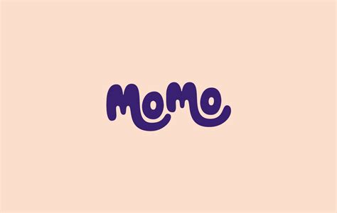 Momo Wordmark Word Mark Logo Branding Design Logo Logo Design