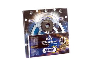 Kit chaine Acier YAMAHA FZ8 2010 2015 Super Renforcé Afam