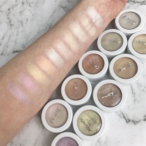 Colourpop Super Shock Cheek Highlight Swatches Polish And Paws Blog Color Pop Highlighter