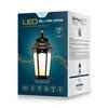 Euri Lighting Led Water Glass Flame Bulb Fixture W Photocell Motion