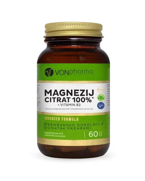 Vonpharma Magnezij Citrat 100 Vitamin B2 150 Tableta Apotekos