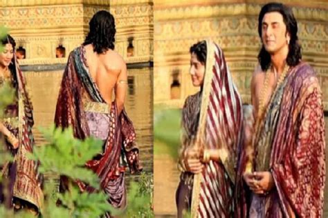 Ranbir Kapoor And Sai Pallavis Picture Leaked From The Sets Of Ramayana