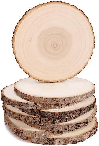 Amazon Large Wooden Slices For Centerpieces 11 12 Unfinished