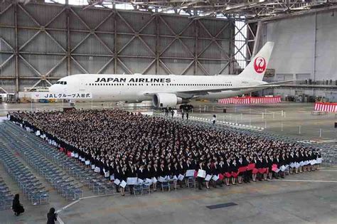 Jal：caら1672人が入社式 格納庫で辞令交付 写真特集1588 毎日新聞