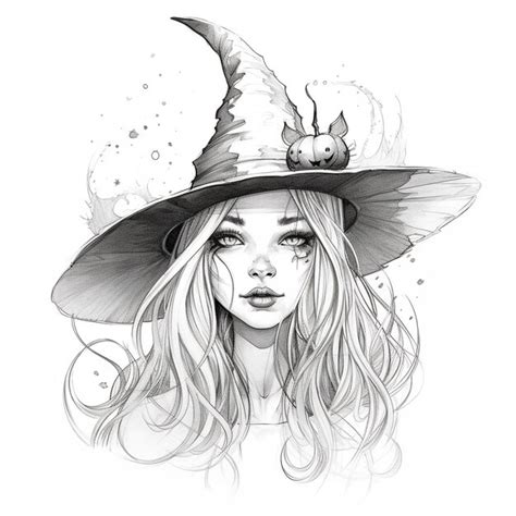 Premium Photo Halloween Creepy Doodle Sketch