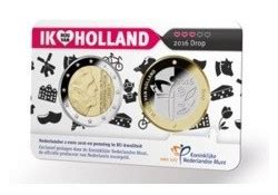 Euro Nederland Holland Coin Fair In Coincard Thema Drop Met