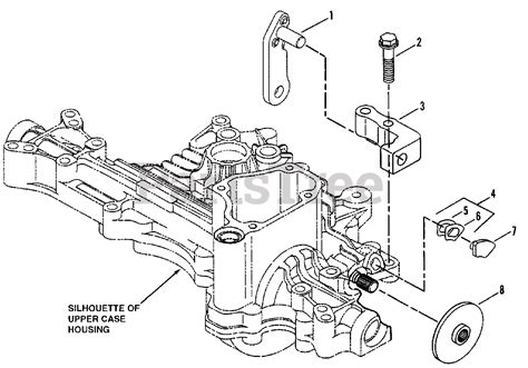 Tuff Torq K55 Tuff Torq Hydrostatic Transaxle Brake Assembly Parts