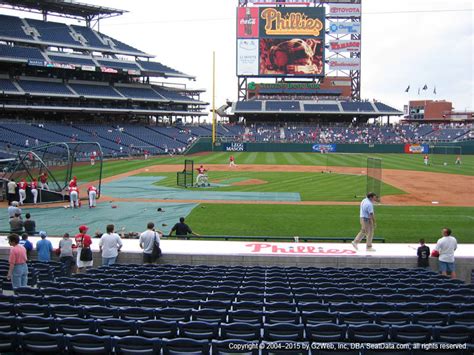 Citizens Bank Park Seat Views Section By Section