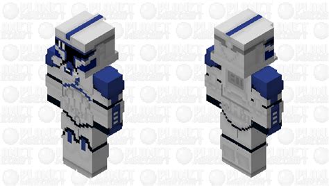 Custom 501st Clone Trooper Star Wars The Clone Wars Minecraft Skin