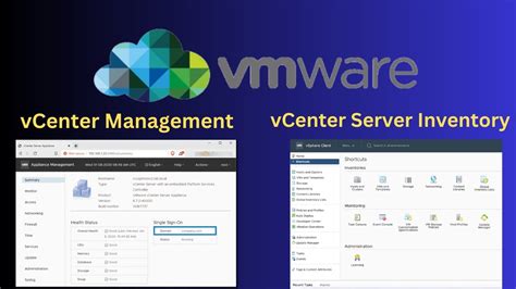 VMware VSphere VCenter Management And VCenter Server Inventory